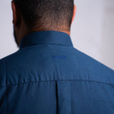Camisa Manga Curta Azul Navy