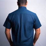 Camisa Manga Curta Azul Navy