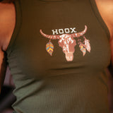 Regata Hoox verde militar